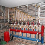 Схема отопления двухэтажного дома с естественной циркуляцией - система отопления самотеком 1