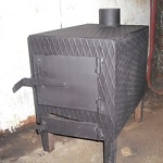 Печка в гараж своими руками - варианты на отработке, дровах, электричестве 1